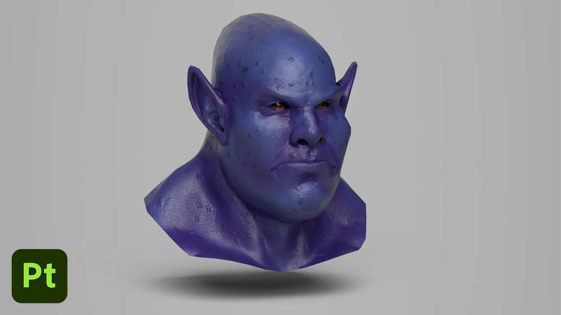 Fantasy Alien - Creature - Animal Skin Smart Material - Volume 2 3D model_13