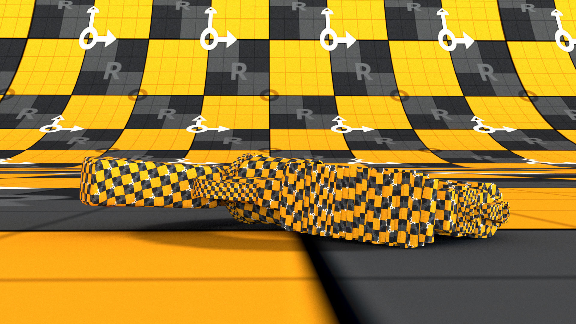 laos Game revolver Low-poly 3D model_16