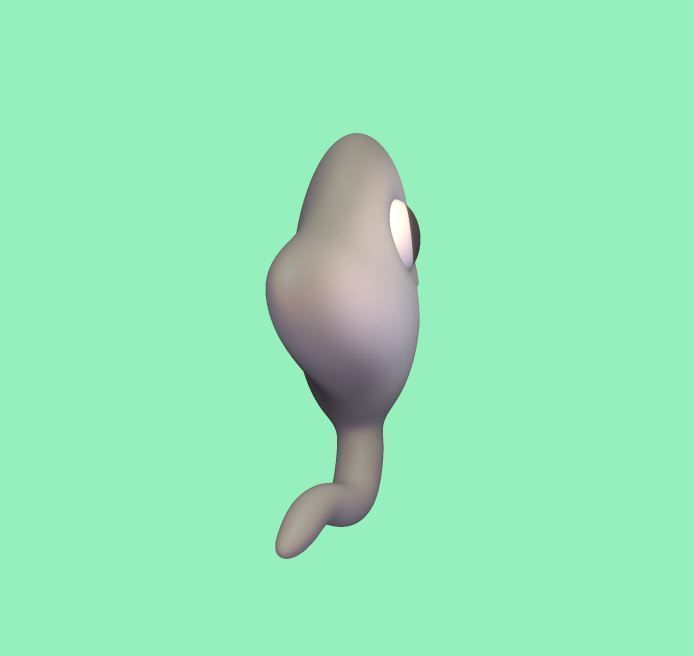 Happy Stingray 3D print model_2