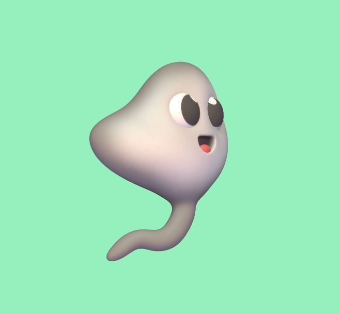 Happy Stingray 3D print model_1