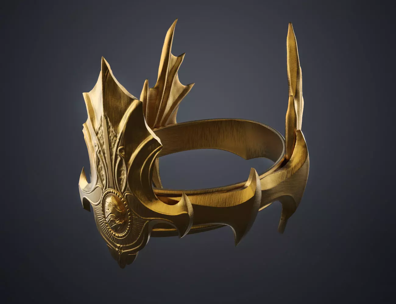 King Atlan Crown - Aquaman 3D print model_0