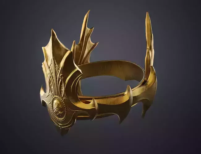 King Atlan Crown - Aquaman 3D print model