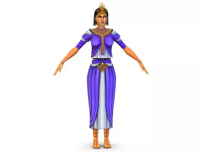 Arab dancer in national costume