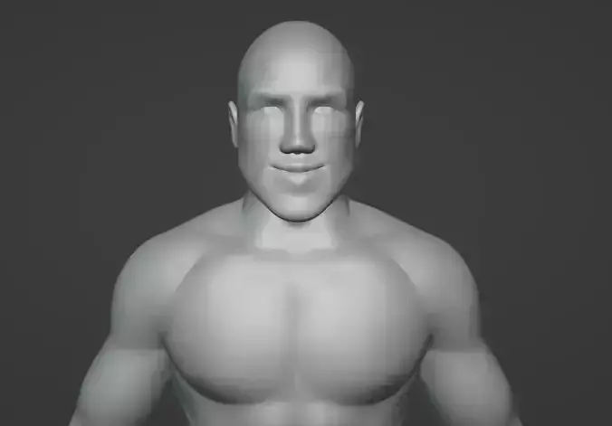Giga Chad Base Model 3D model