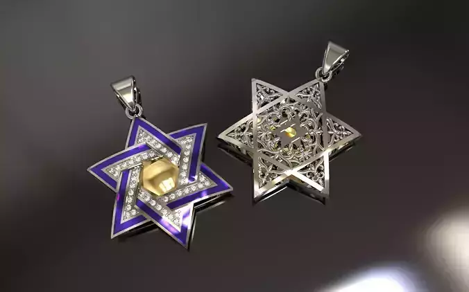 Pendant David Star
