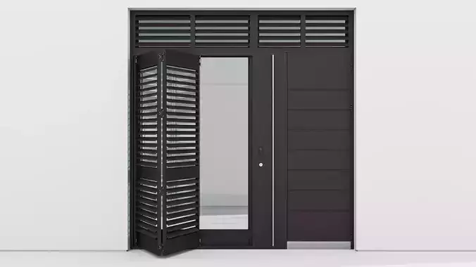 Aluminium door 44