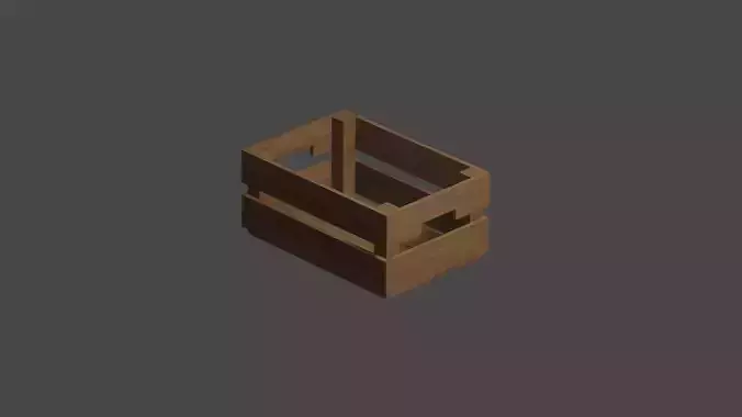 Wooden crate