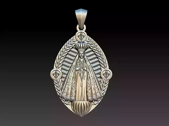 Our Lady of Aparecida - Nossa Senhora Aparecida 3D print model