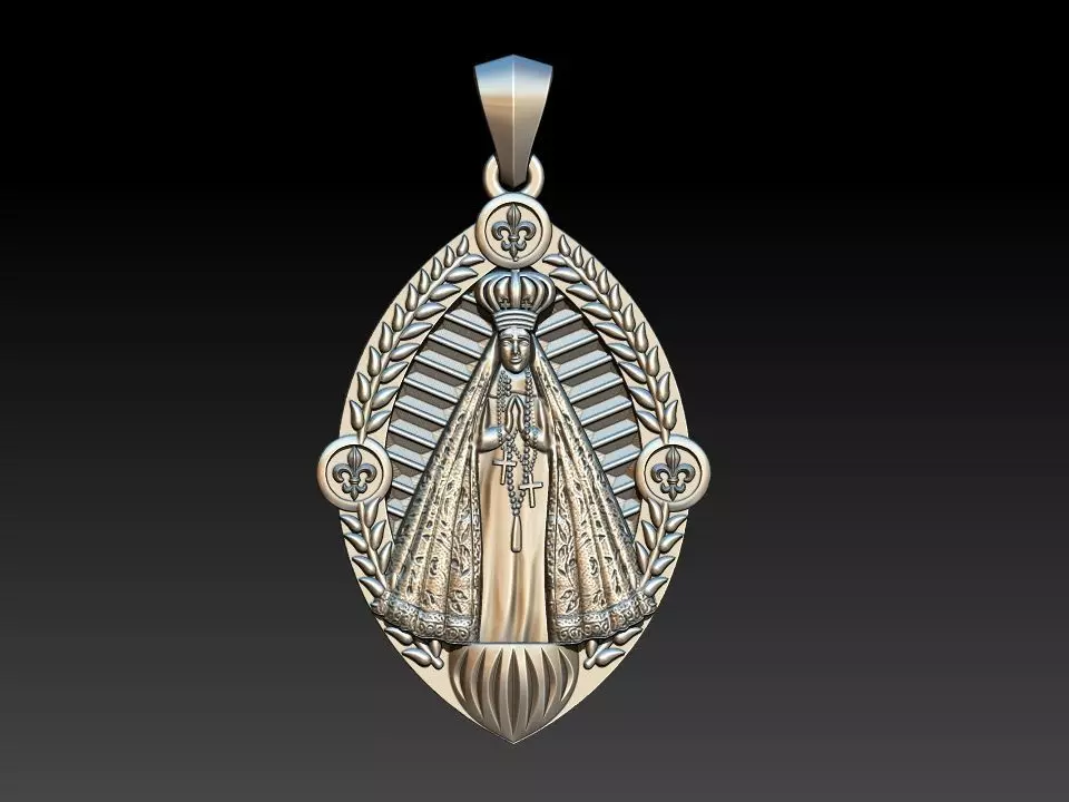 Our Lady of Aparecida - Nossa Senhora Aparecida 3D print model