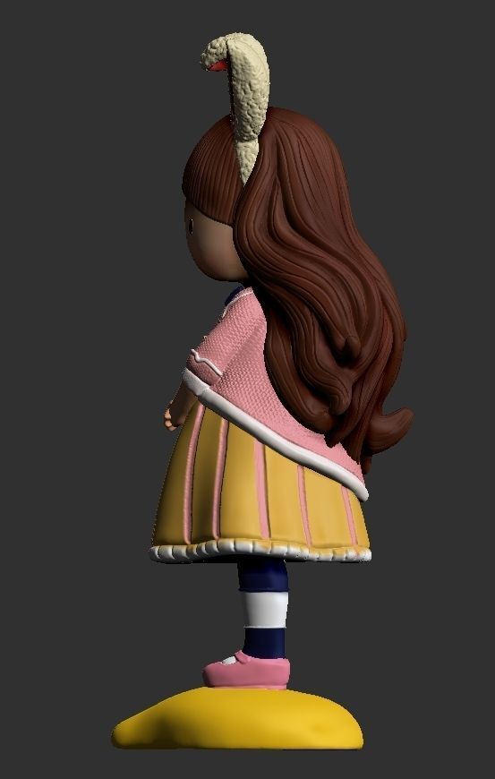 Just one second  Santoro Gorjuss  3D print model_11