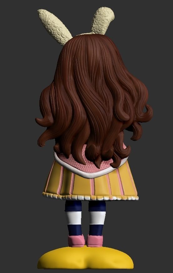 Just one second  Santoro Gorjuss  3D print model_10