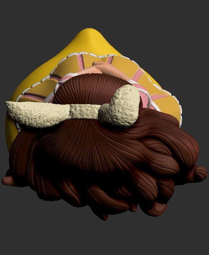 Just one second  Santoro Gorjuss  3D print model_4