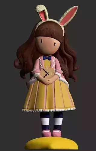 Just one second  Santoro Gorjuss  3D print model
