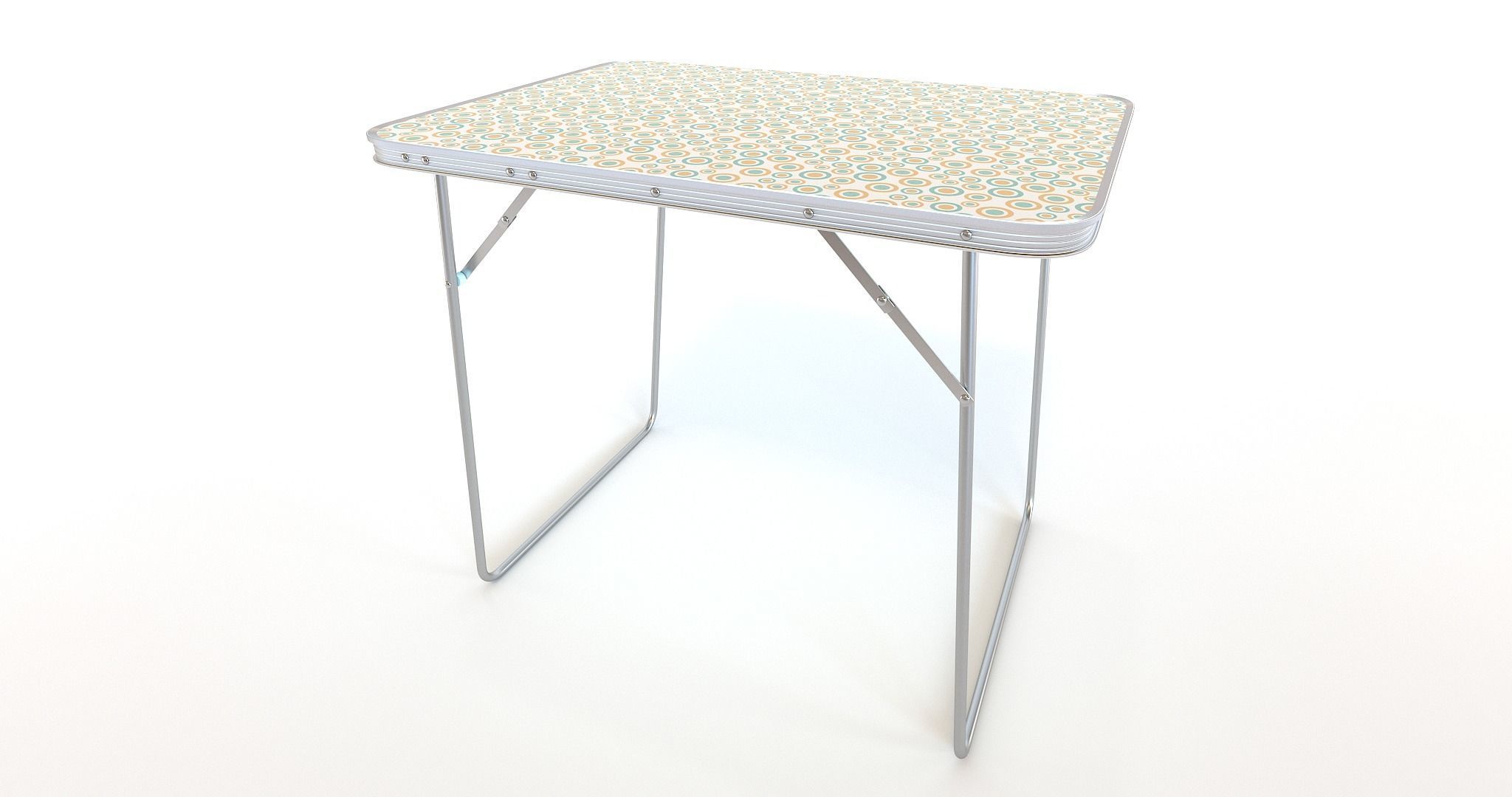 Camping Table foldable 3D model_2