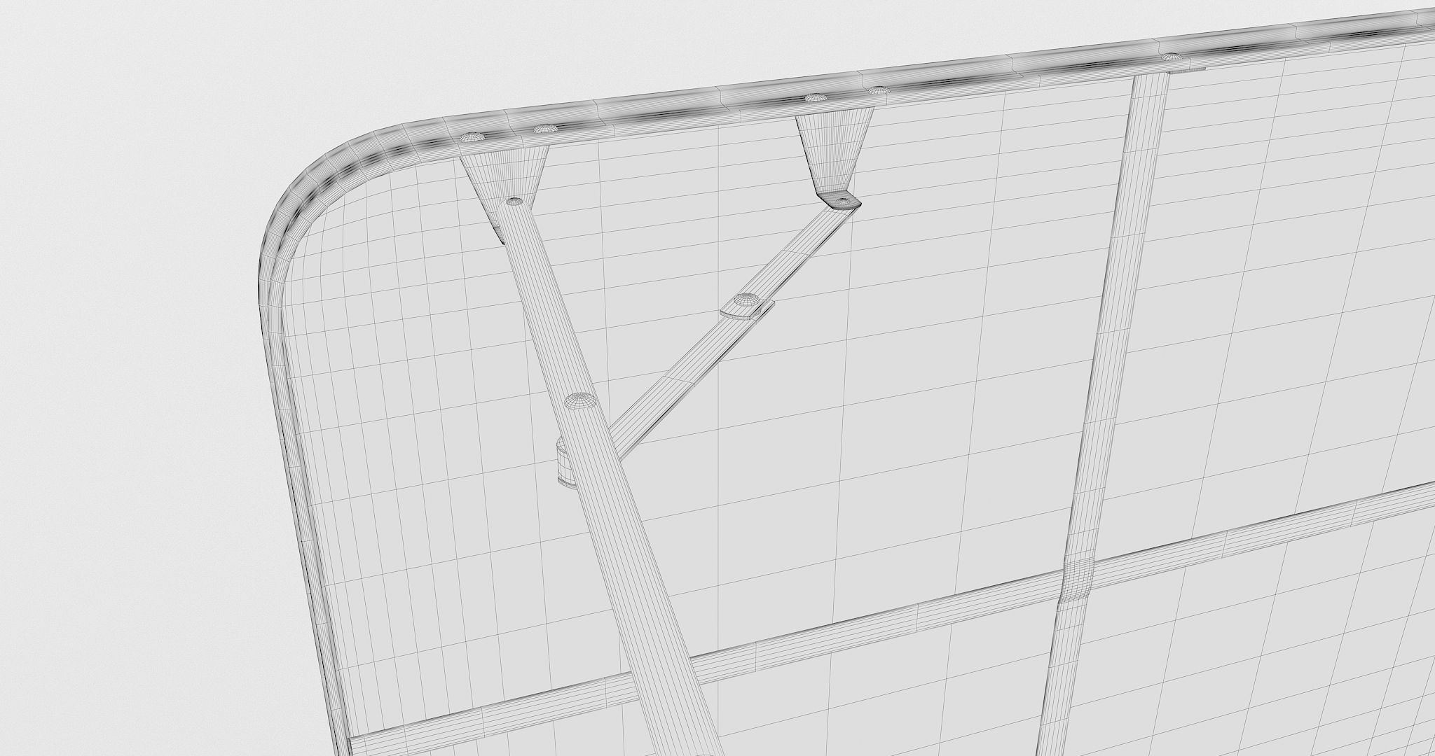 Camping Table foldable 3D model_13