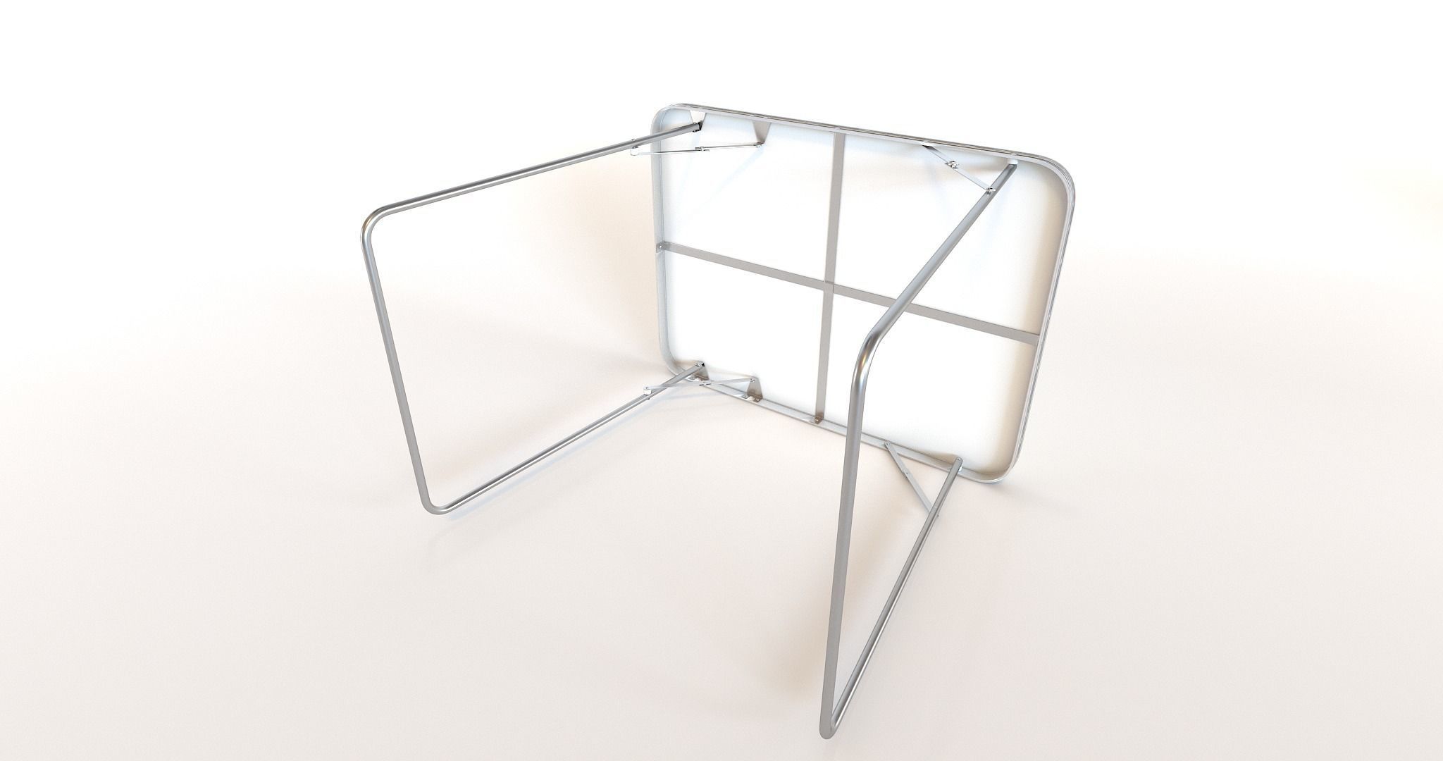 Camping Table foldable 3D model_3