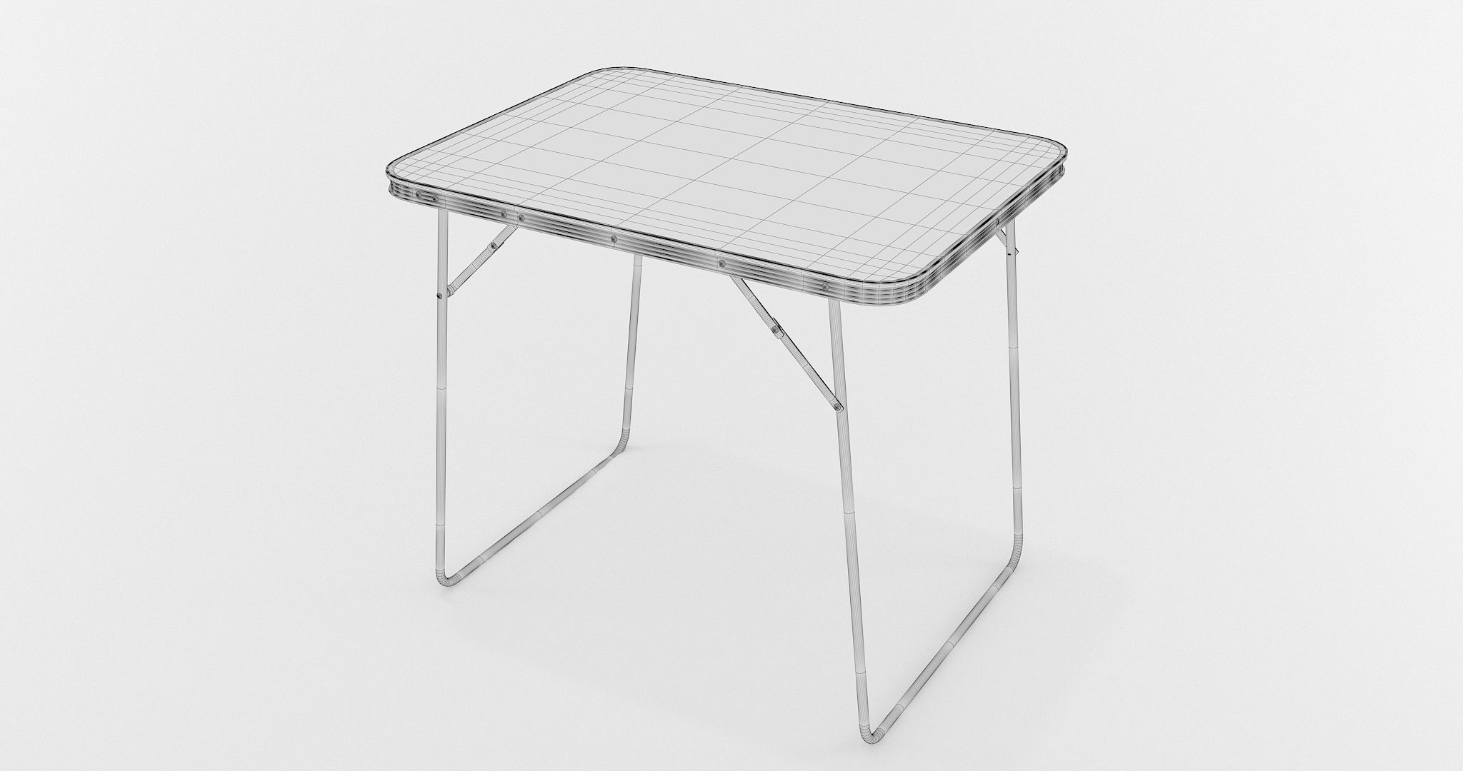 Camping Table foldable 3D model_9