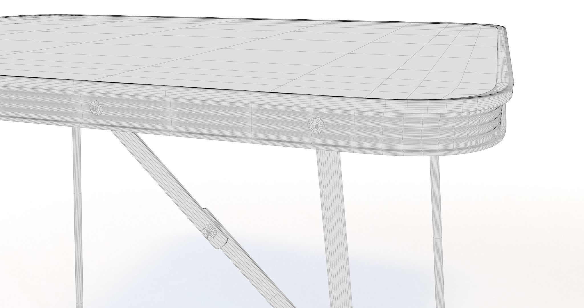 Camping Table foldable 3D model_8