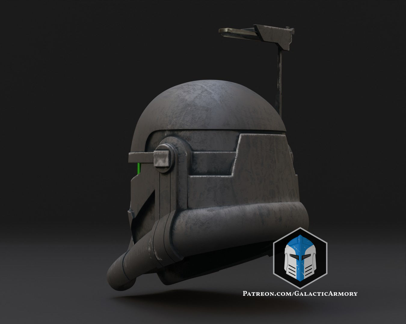 Bad Batch Imperial Crosshair Helmet - 3D Print Files 3D print model_6