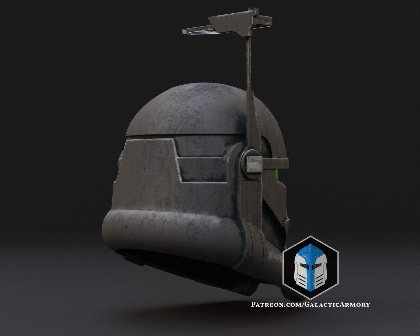 Bad Batch Imperial Crosshair Helmet - 3D Print Files 3D print model_4