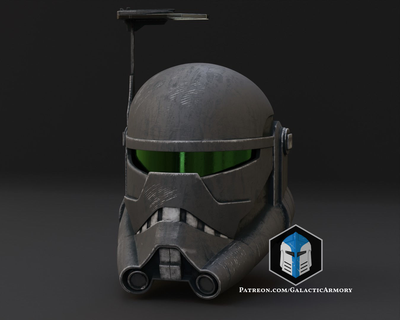 Bad Batch Imperial Crosshair Helmet - 3D Print Files 3D print model_1