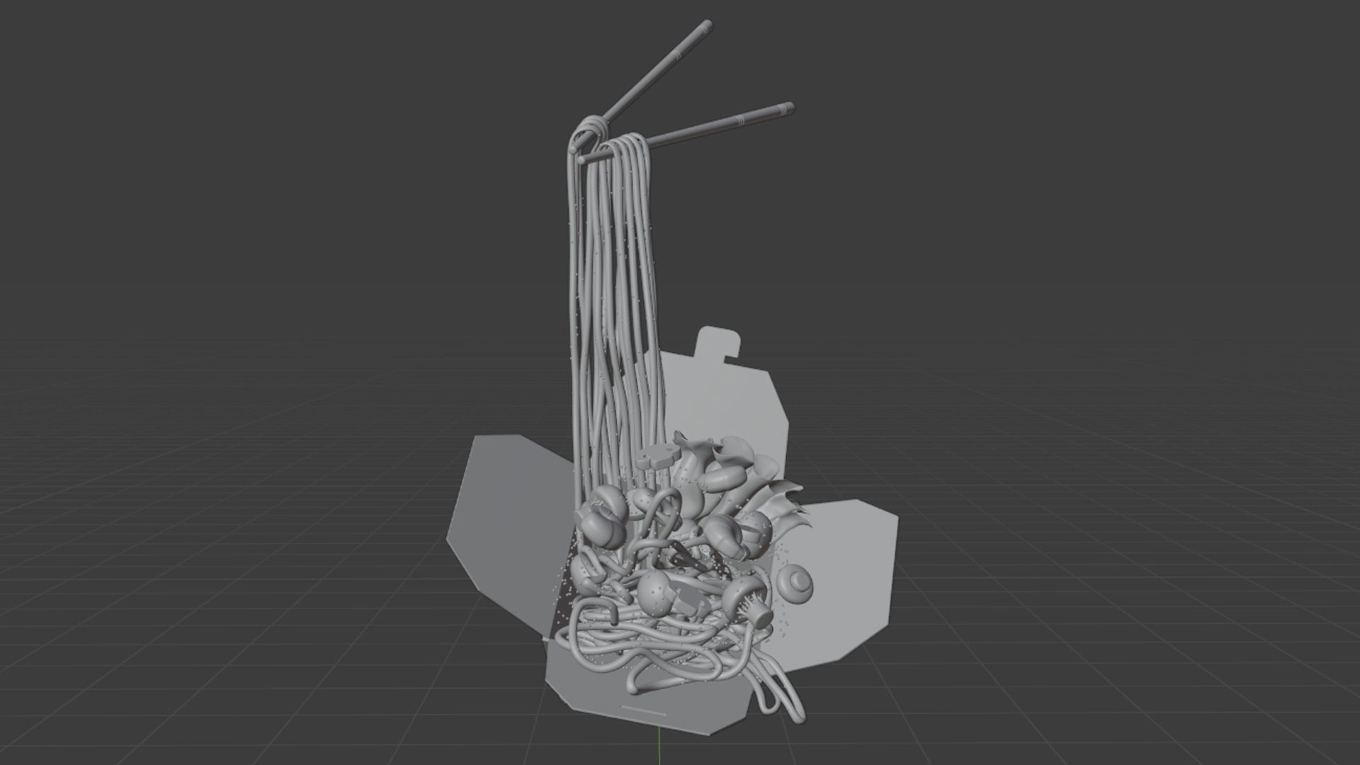 Noodle Box 002 3D model_12