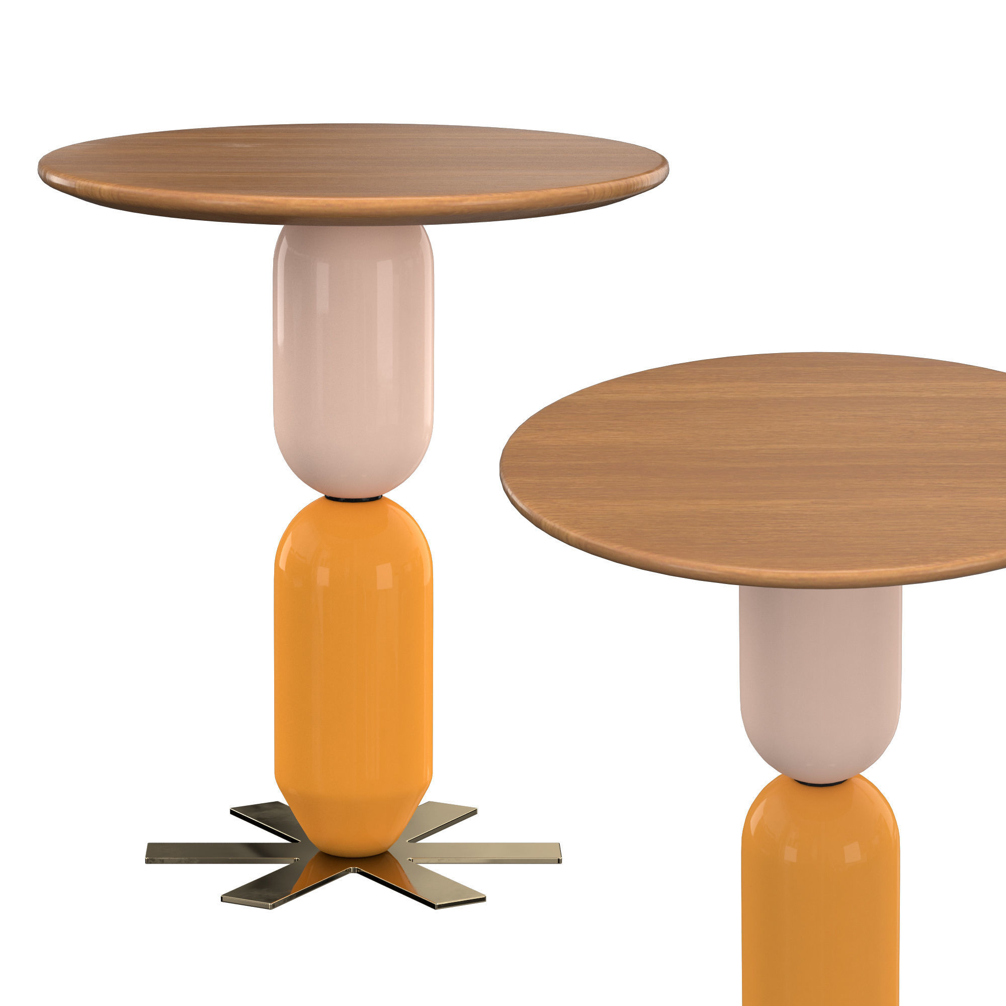 LOLITA side table 3D model_1