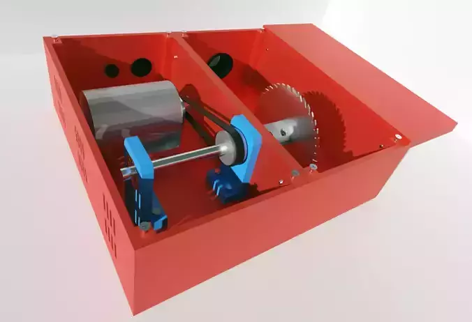 Mini Table Saw 3D print model