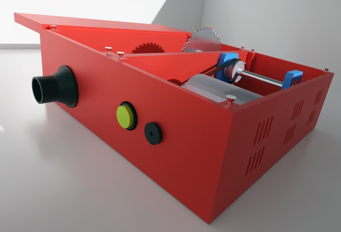 Mini Table Saw 3D print model_2