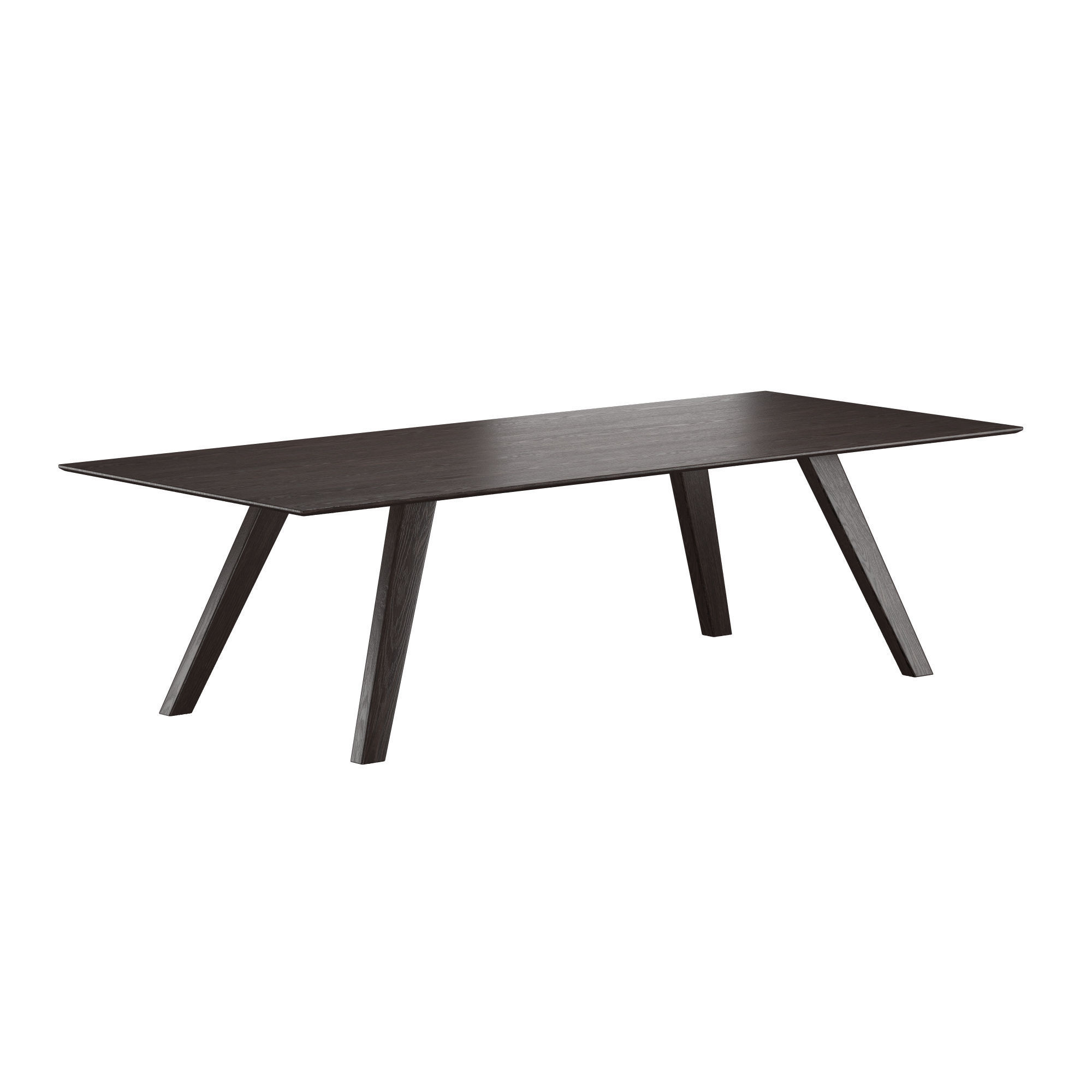 Locust Dining Table 3D model_1