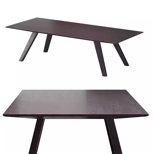 Locust Dining Table 3D model