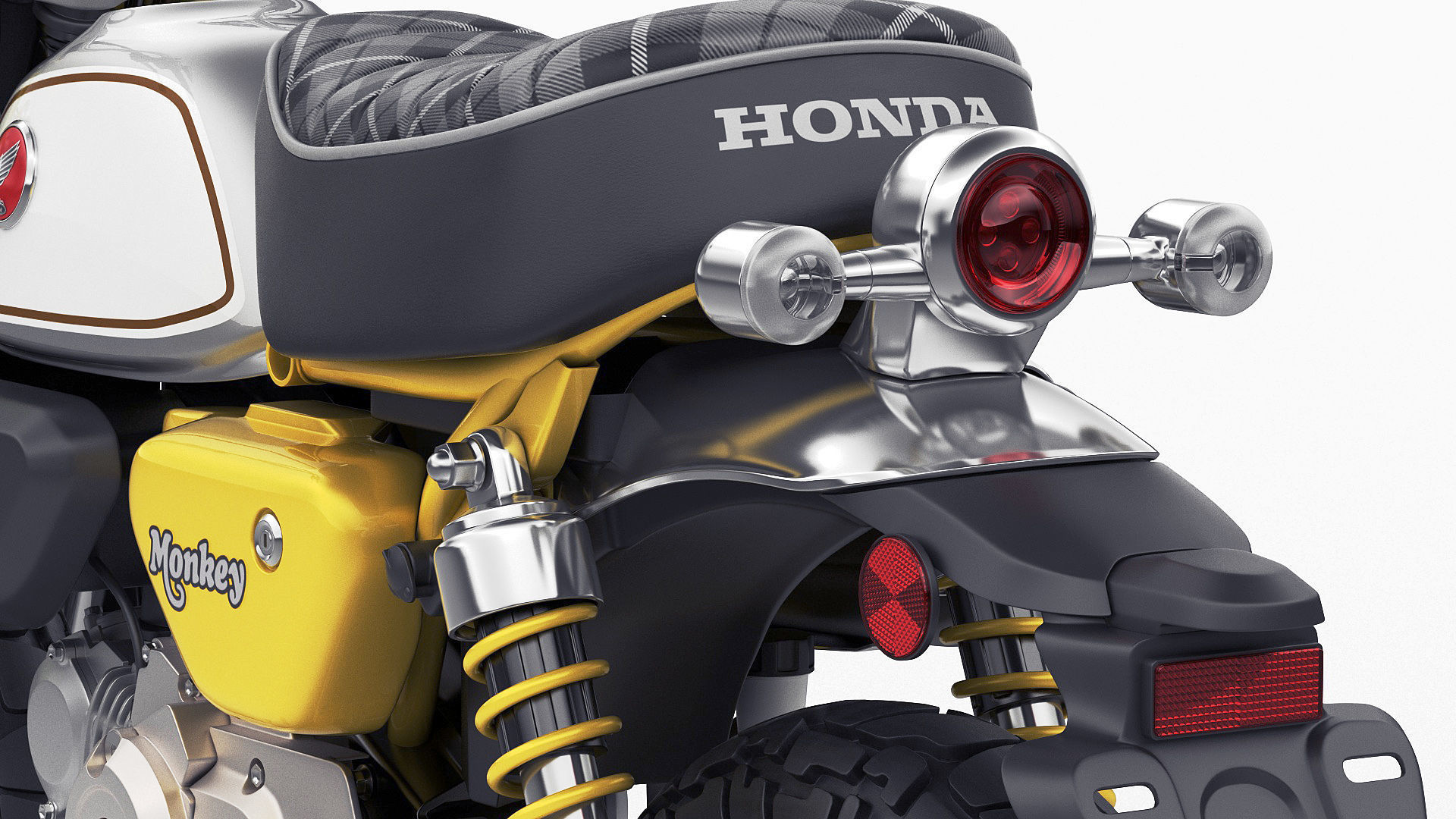 Honda Monkey 125 2023 3D model_9