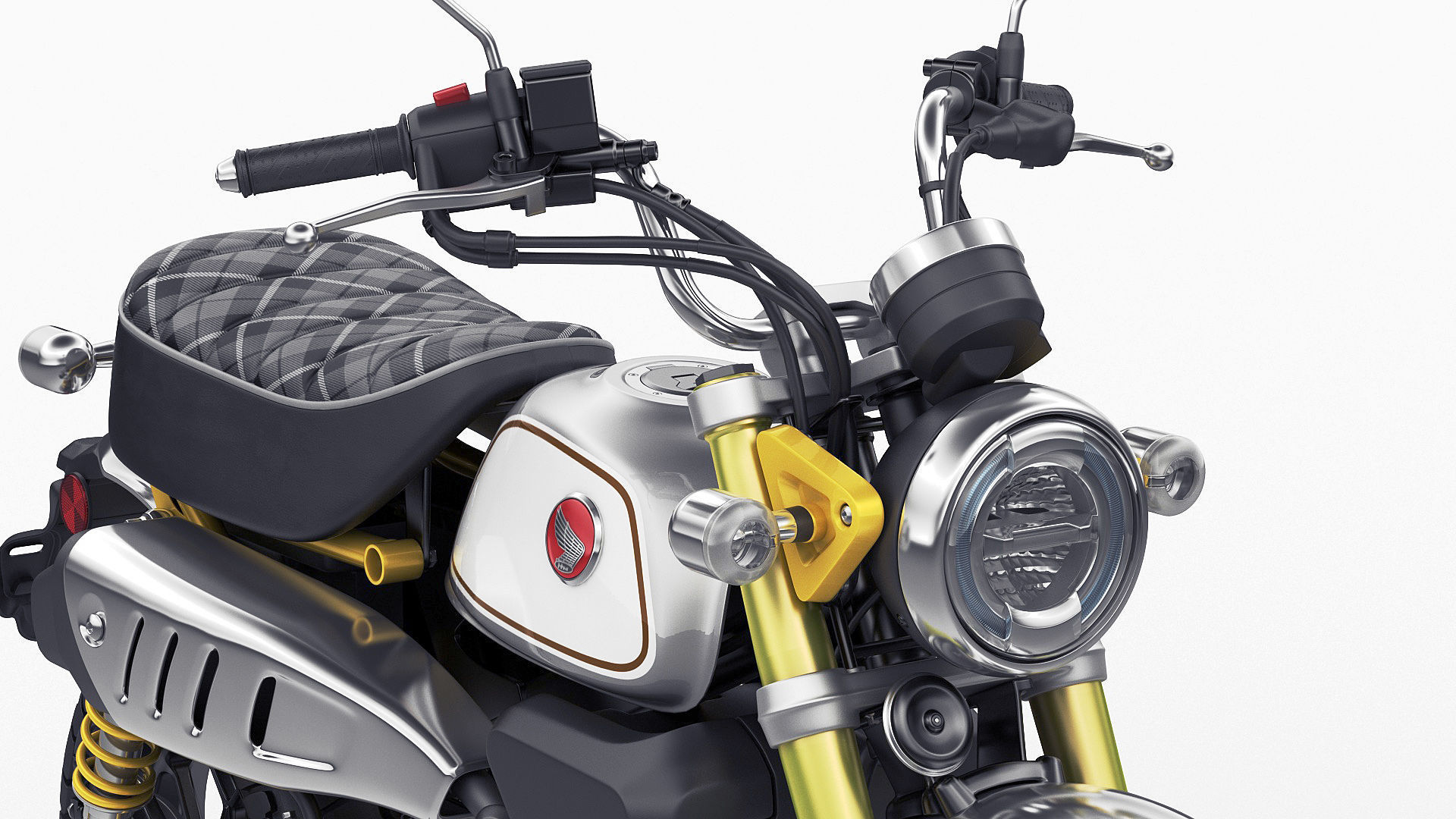 Honda Monkey 125 2023 3D model_17