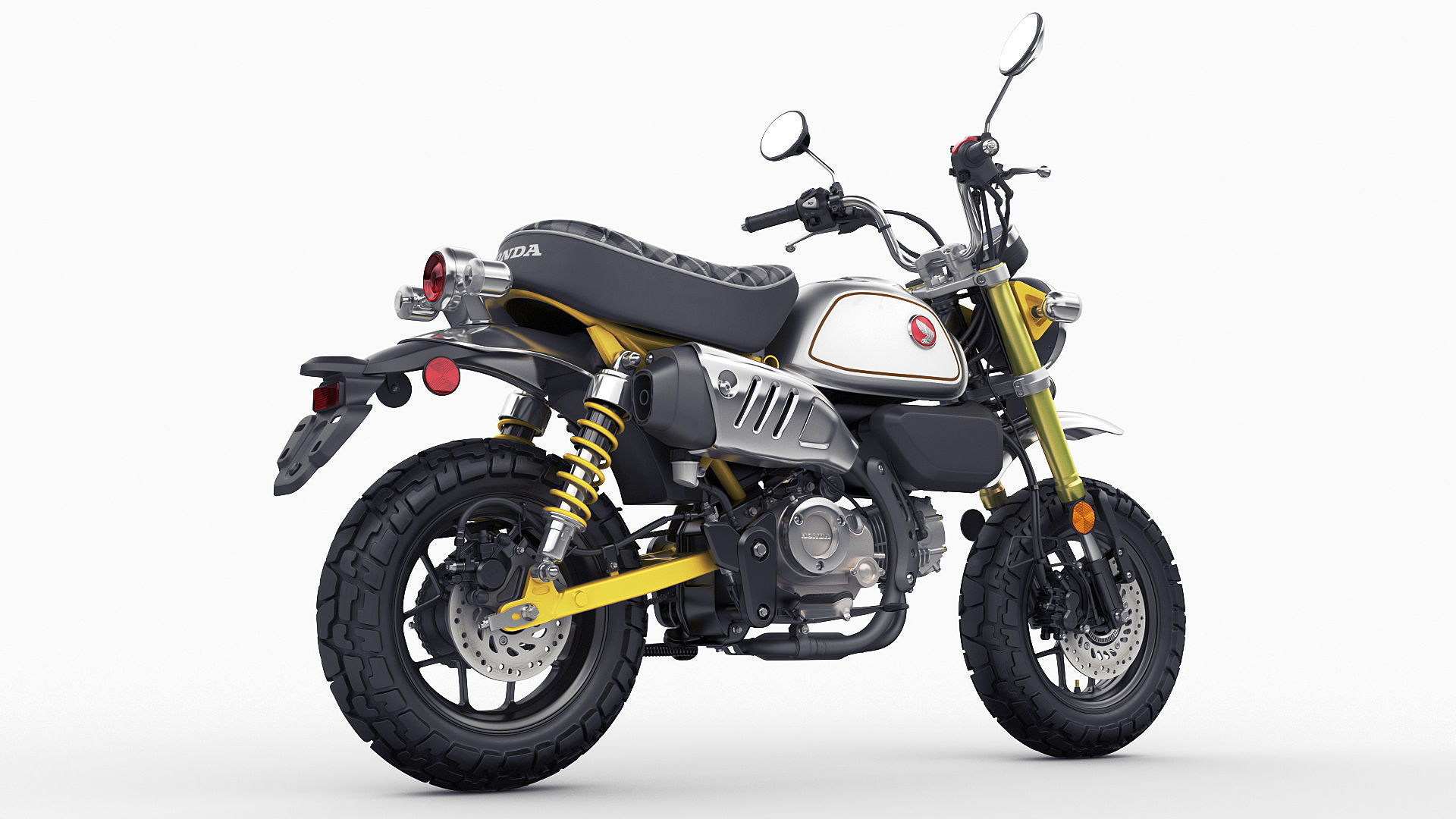 Honda Monkey 125 2023 3D model_14