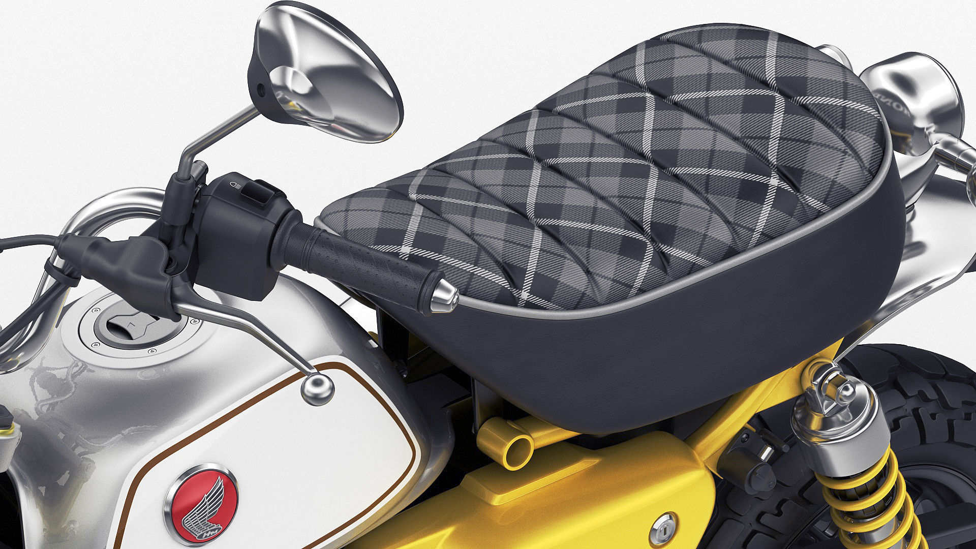 Honda Monkey 125 2023 3D model_16