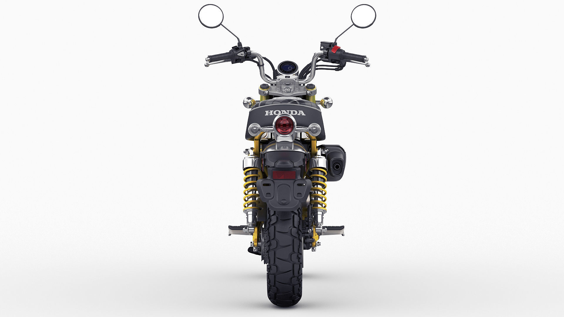 Honda Monkey 125 2023 3D model_18