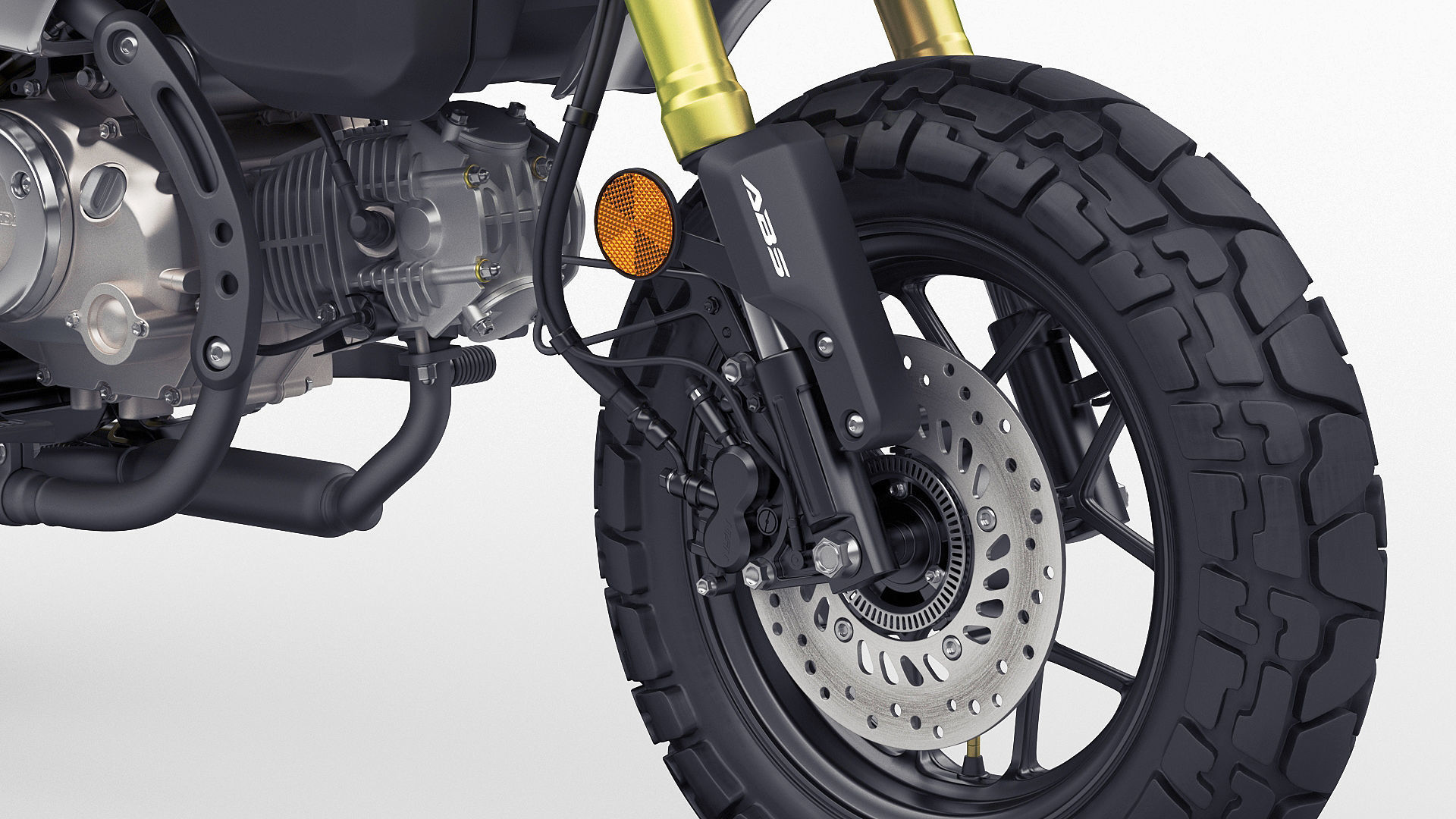 Honda Monkey 125 2023 3D model_10