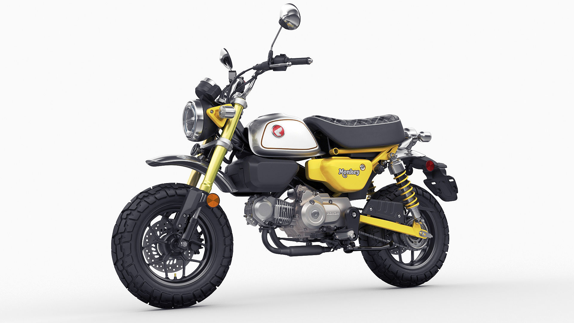 Honda Monkey 125 2023 3D model_13