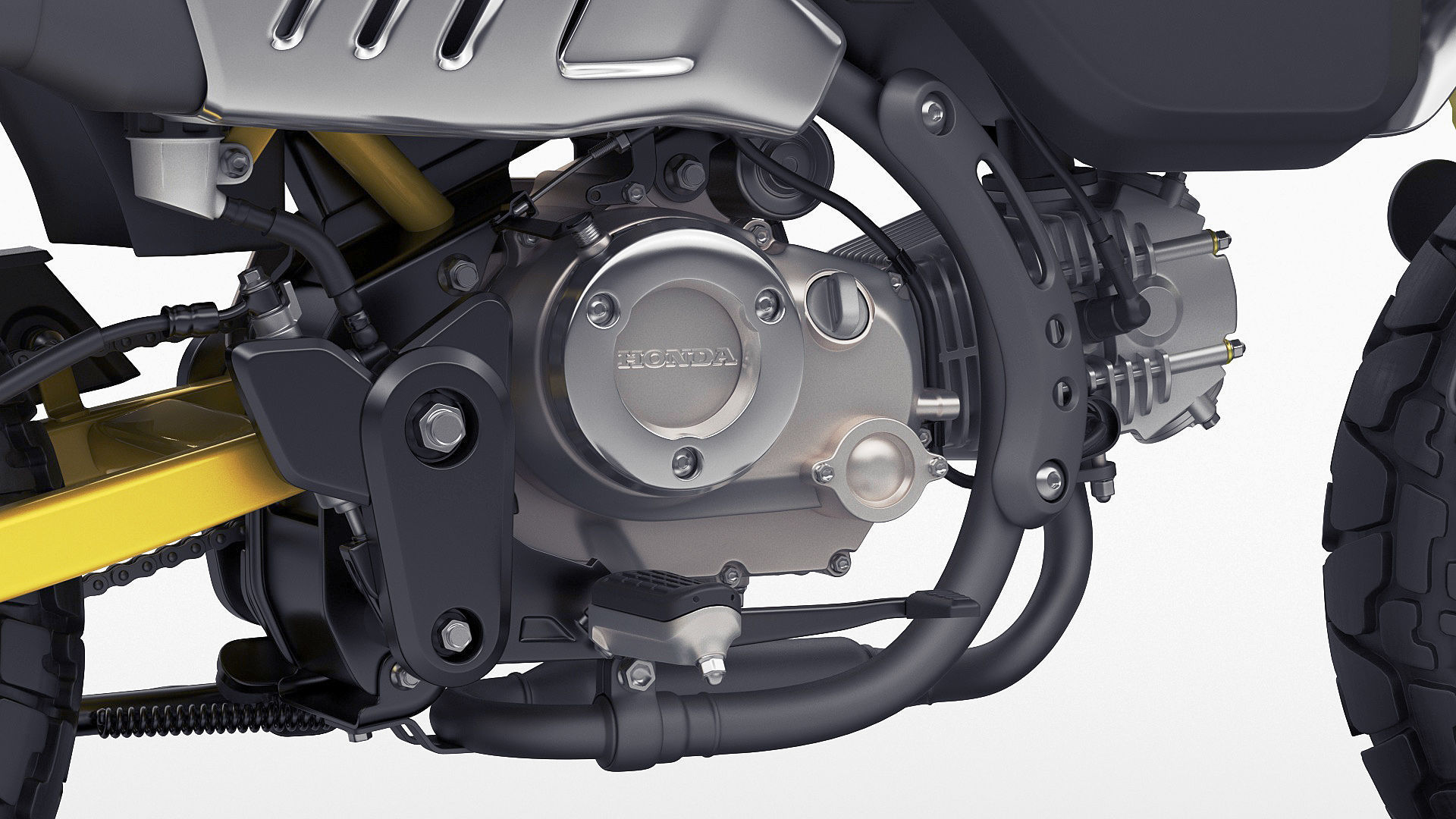 Honda Monkey 125 2023 3D model_20