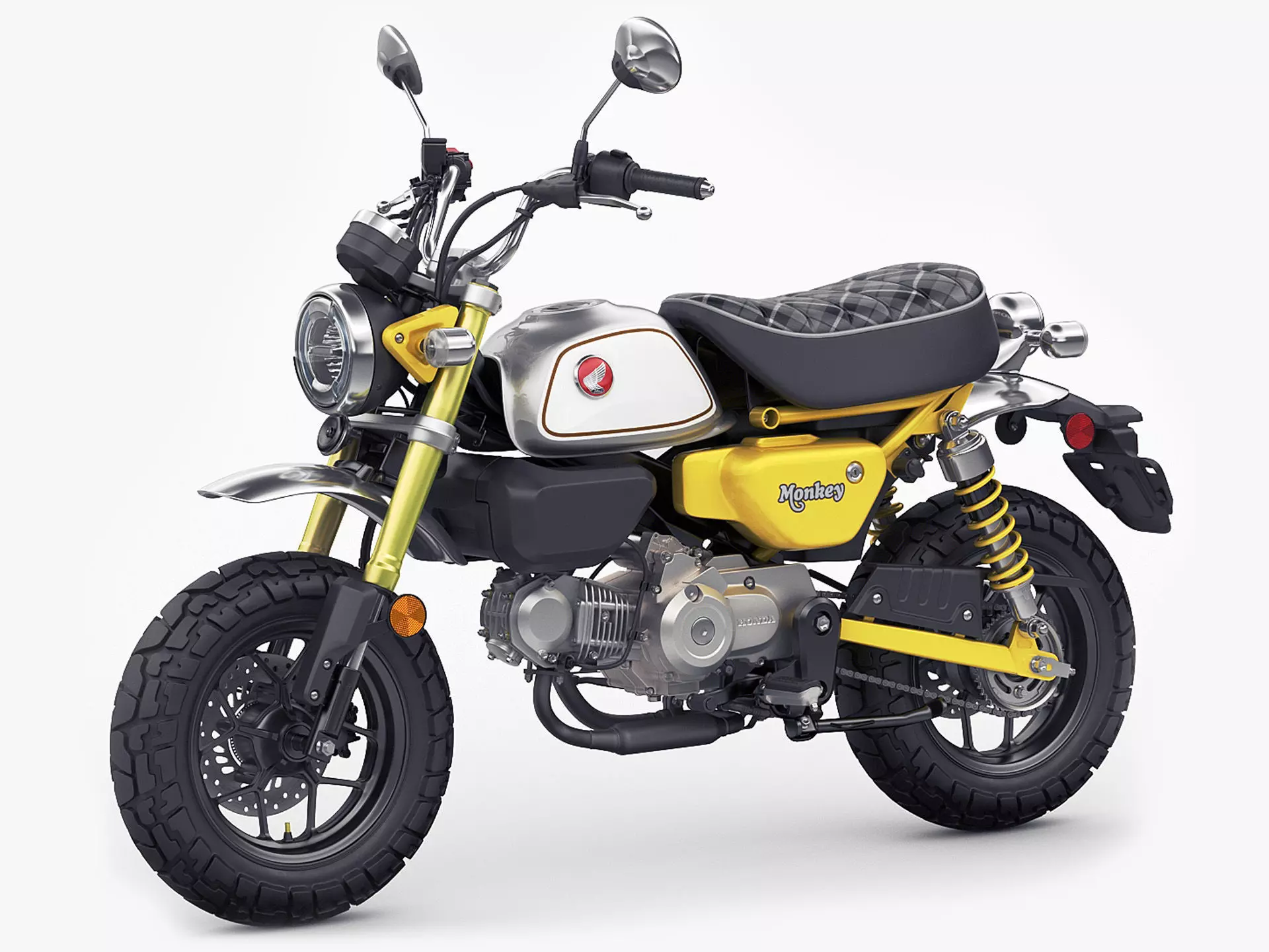 Honda Monkey 125 2023 3D model_0