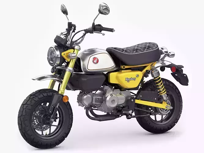 Honda Monkey 125 2023 3D model