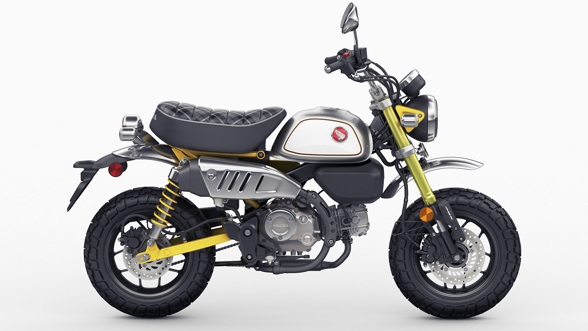 Honda Monkey 125 2023 3D model_5