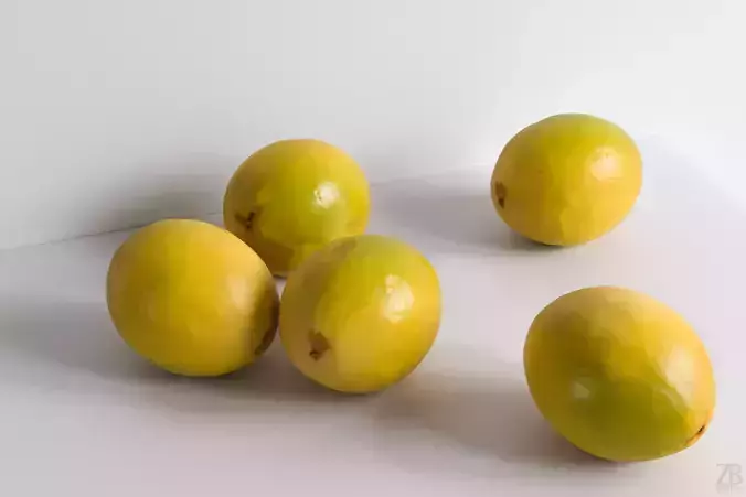 Passion Fruit 3D model
