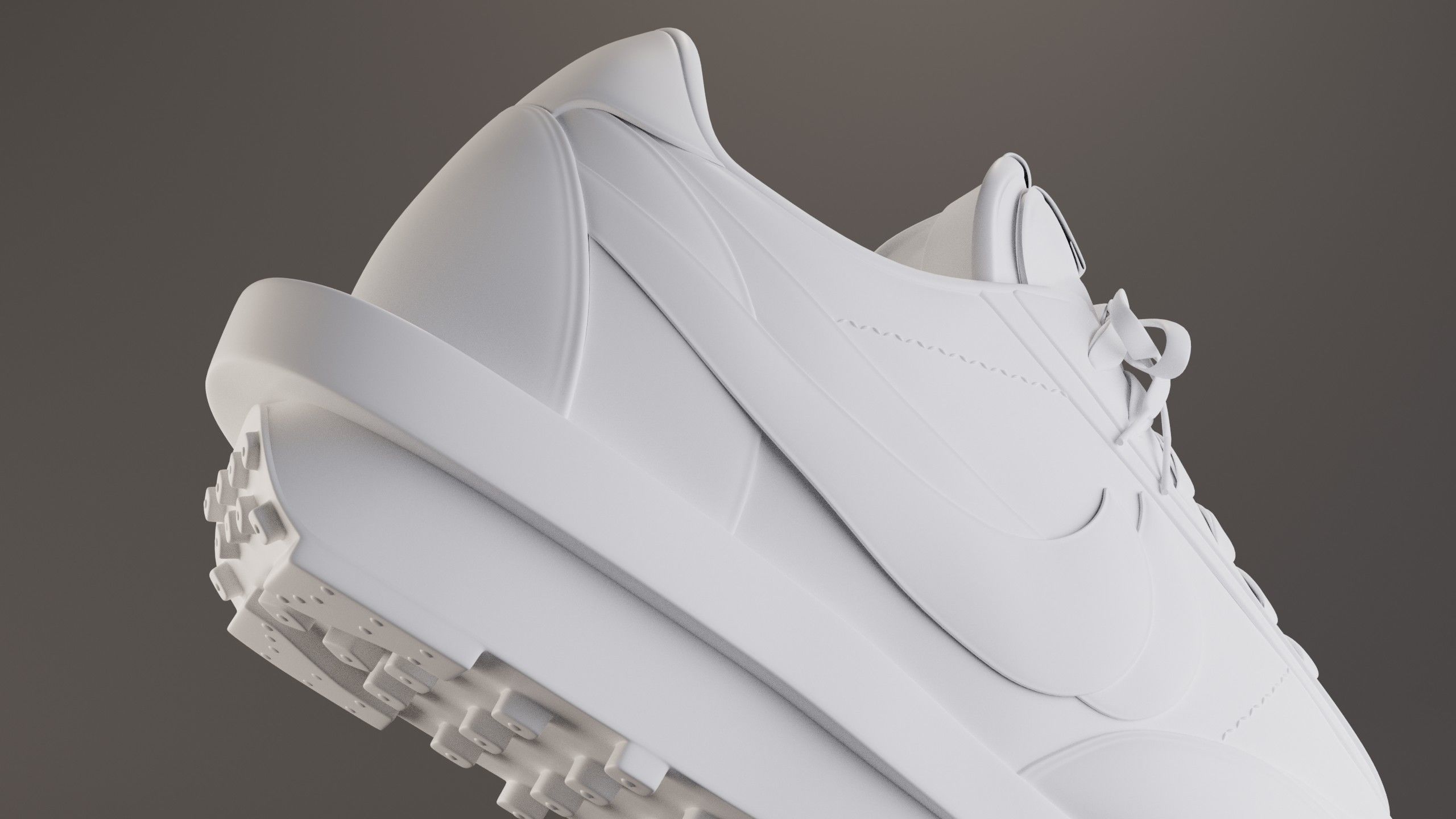 Nike Sacai LD Waffle Sneaker Pack 3D Model Collection_9