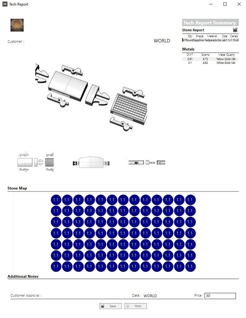 Cuban chain Lock 10 mm and 12 mm wide 3D print model_5