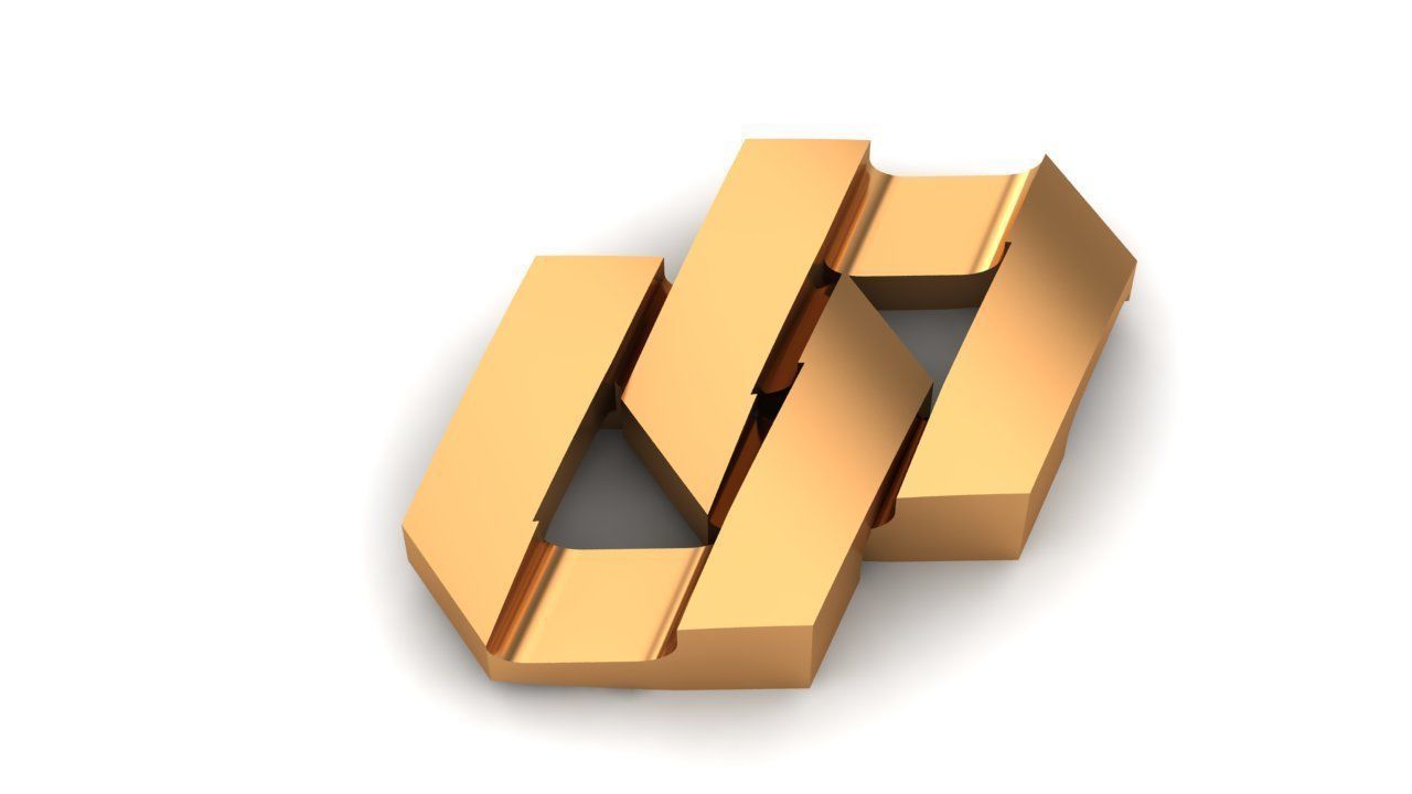 Eslabon para cadena cubana-Cuban chain link-ESL1122022 3D print model_2