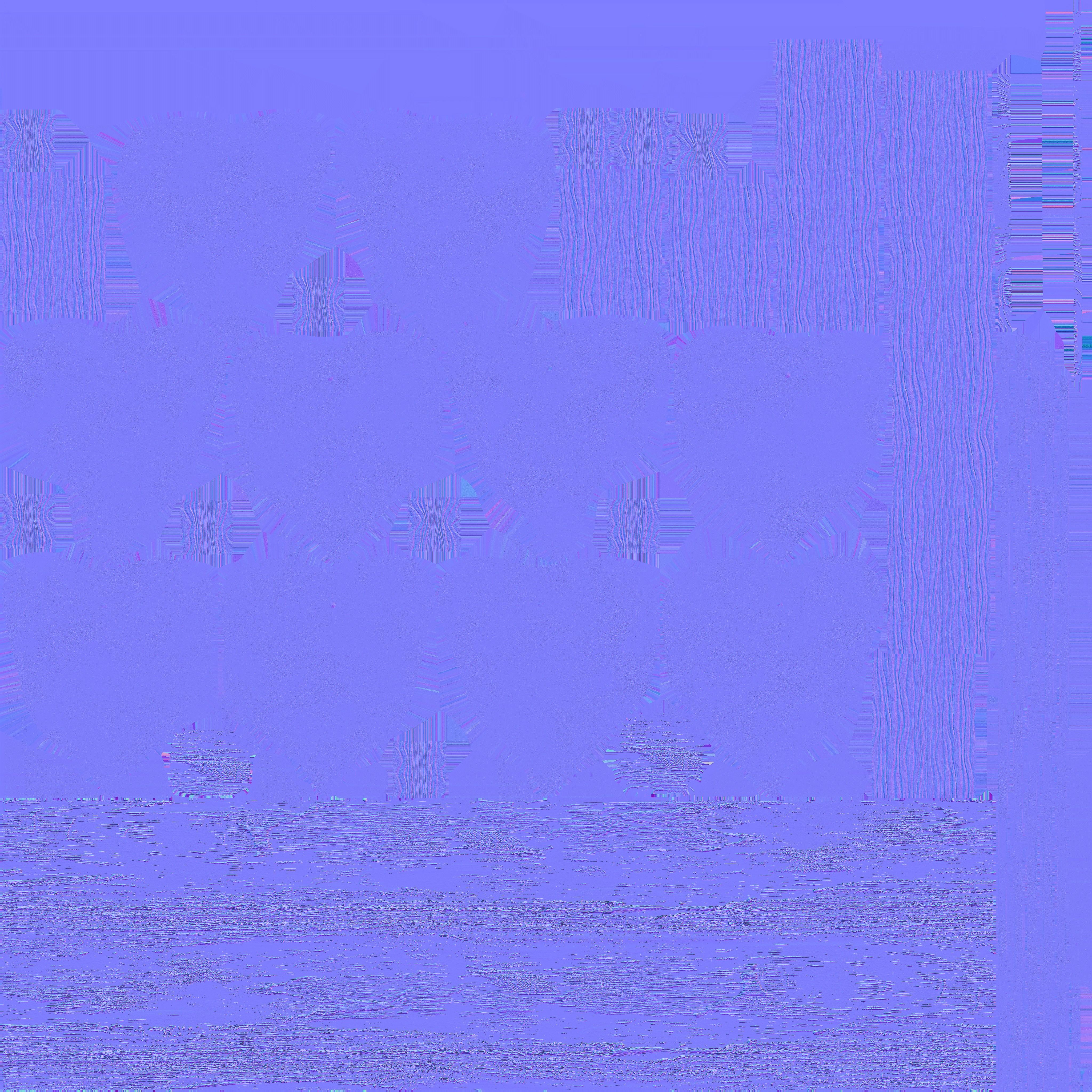 Ceramic Windchime Low-poly 3D model_14