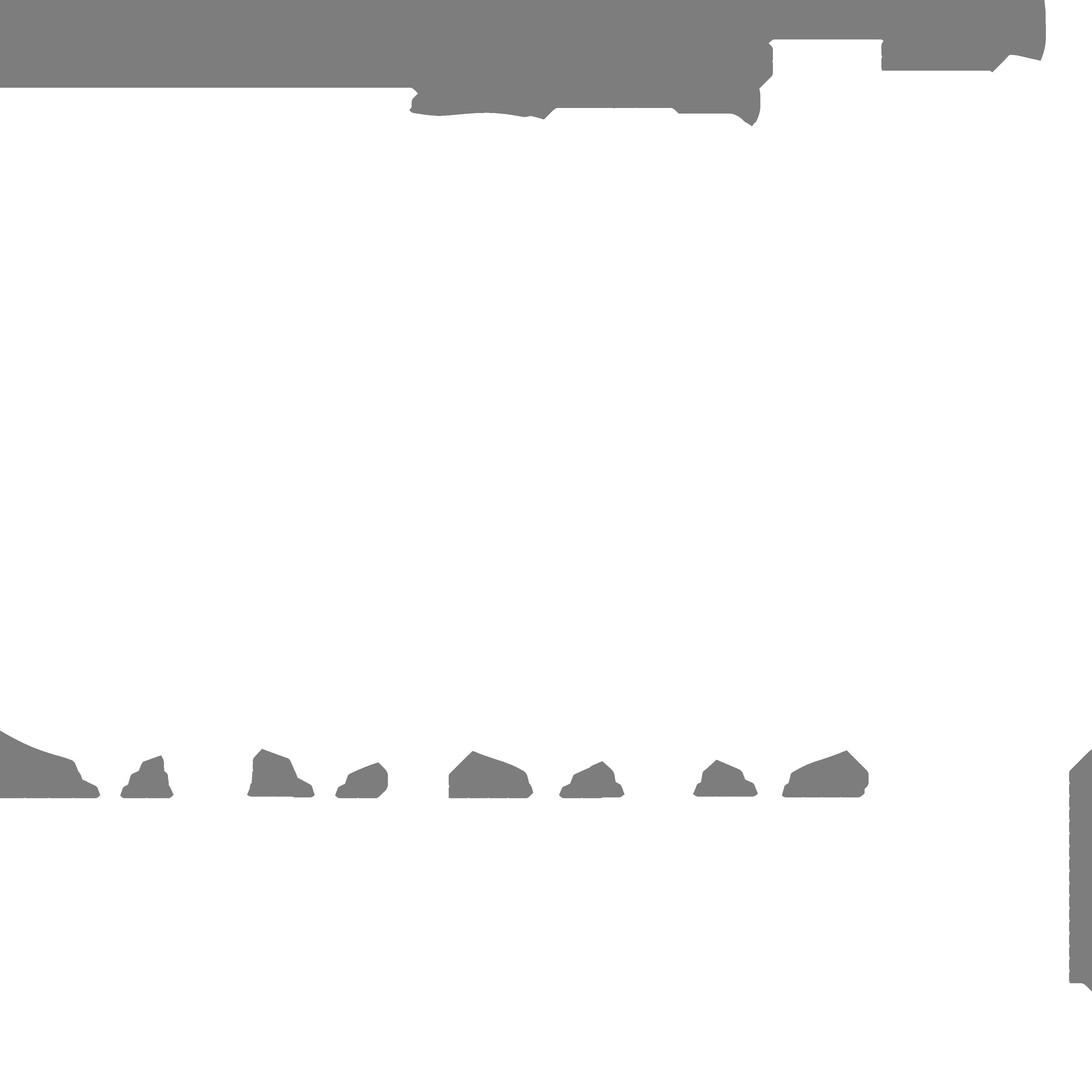 Ceramic Windchime Low-poly 3D model_15