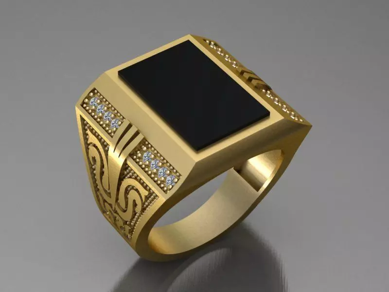 Ki men Lux Ring Free 3D print model