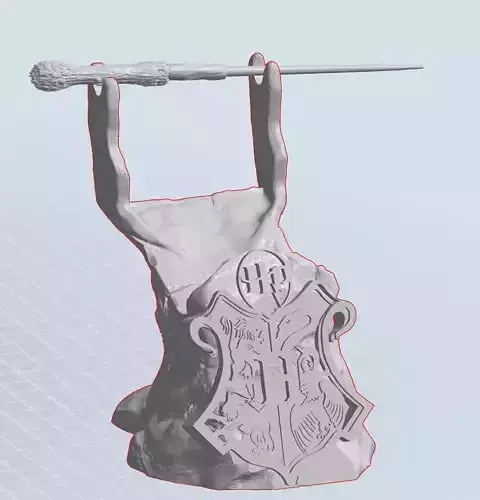 HARRY POTTER PS4 CONTROLLER HOLDER